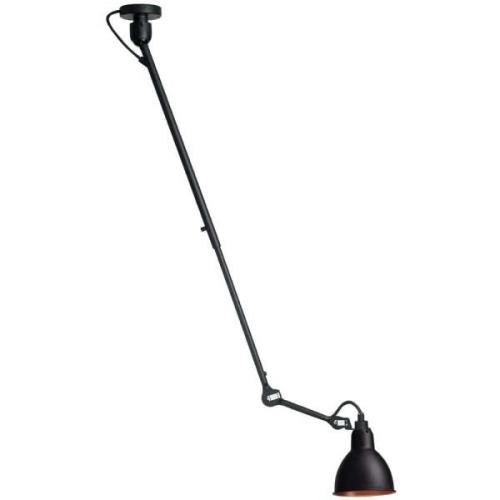 Lampe Gras - 302 L Deckenleuchte Schwarz/Schwarz/Kupfer Lampe Gras