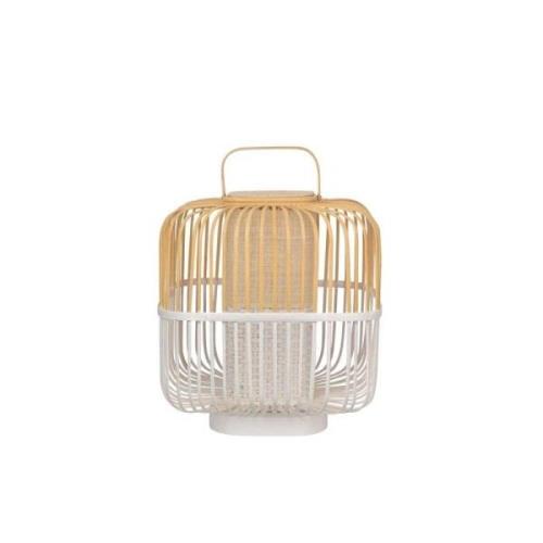 Forestier - Bamboo Square Tischleuchte M White