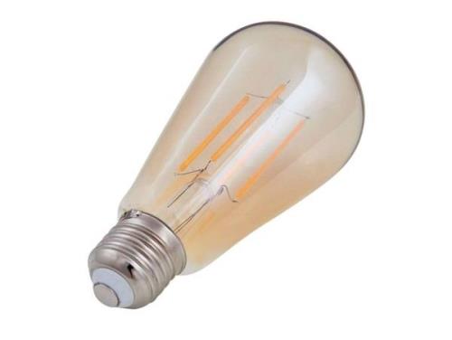 Lindby - Pære LED 6W (500lm) Edison E27 Amber Lindby