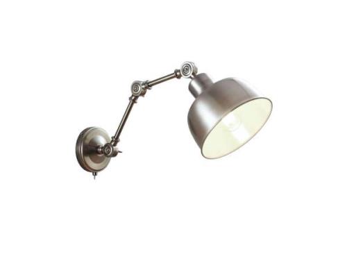 Lindby - Rosita Wandleuchte Satin Nickel