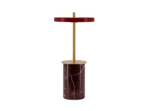 UMAGE - Asteria Move Portable Tischleuchte Mini Red Marble Umage