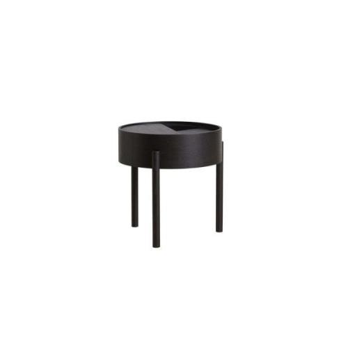 Woud - Arc Side Table Black Ash -Woud