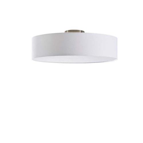 Lindby - Sebatin Deckenleuchte Ø50 White/Nickel