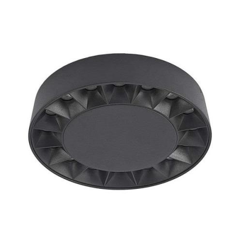 Lucande - Kelissa LED Round Deckenleuchte IP65 Black