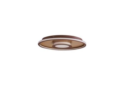 Lindby - Pekela Round LED Deckenleuchte Ø59 Rust/Matt Gold