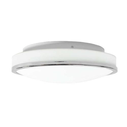 Lindby - Lyss Round LED Deckenleuchte IP44 Ø28 Chrome