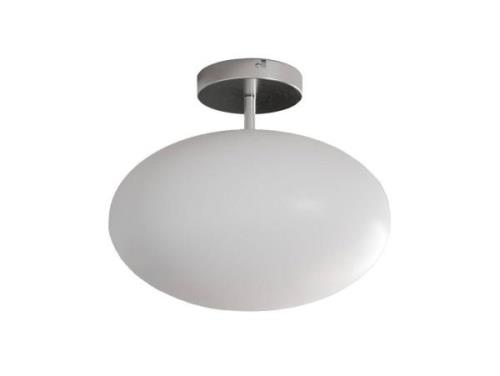 Lindby - Sonika Deckenleuchte Satin Nickel/Opal White