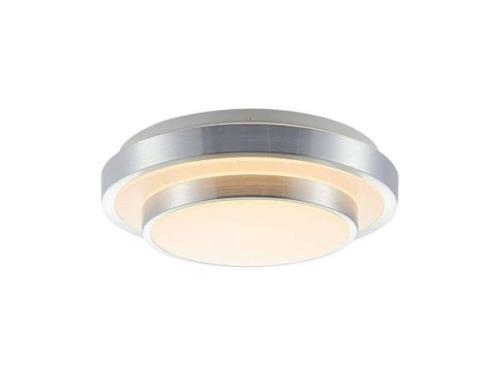 Lindby - Naima Round LED Deckenleuchte Ø29,5 White/Alu