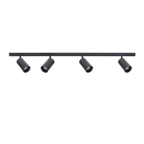 Antidark - Designline Tube Kit LED 4 Deckenleuchte 1,9m Black Antidark