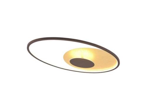 Lindby - Feival LED Deckenleuchte L73 Rust/ Gold