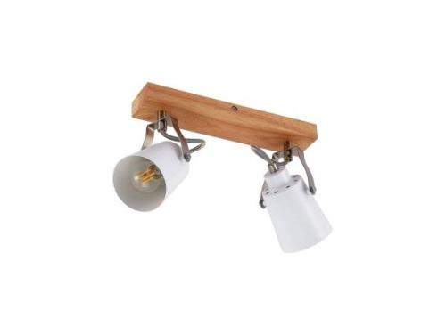 Lindby - Blana 2 Deckenleuchte White/Wood