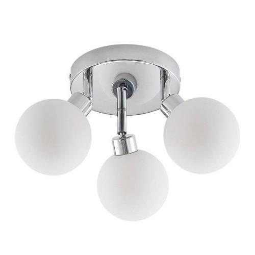 Lindby - Zaniba 3 Round Deckenleuchte Chrome