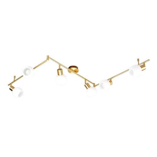 Lindby - Eleina 6 Deckenleuchte Brass