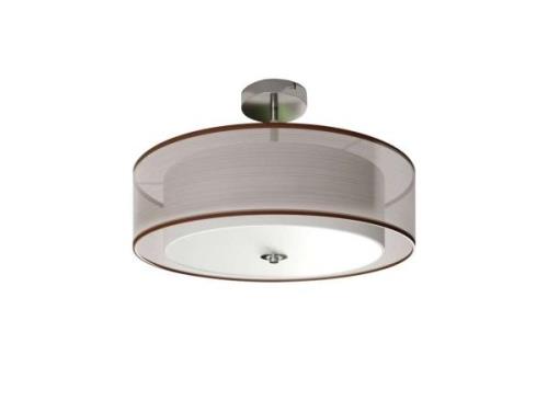 Lindby - Pikka LED Deckenleuchte Brown/White