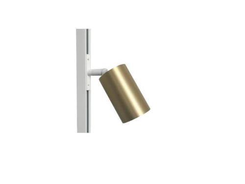 Antidark - Designline Tube Spot PRO White/Brass Antidark