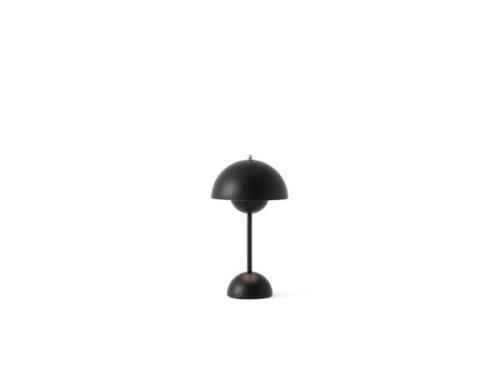 &Tradition - Flowerpot VP9 Portable Tischleuchte Matt Black &Tradition