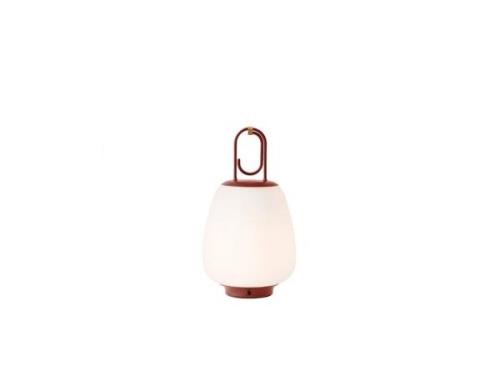 &Tradition - Lucca SC51 Outdoor Portable Opal Glass/Maroon &Tradition