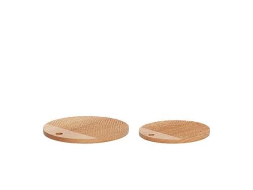 Hübsch - Monarch Cutting Boards 2 pcs. Nature Hübsch