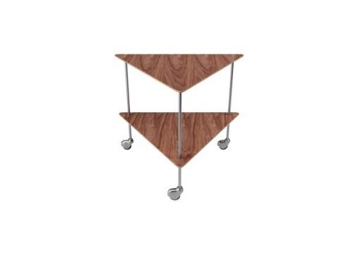 Fritz Hansen - Aj Trolley Walnut Fritz Hansen