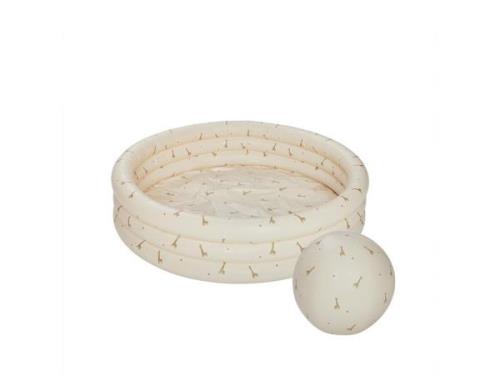 OYOY Living Design - Giraffe Swimming Pool Small & Beach Ball Butter O...