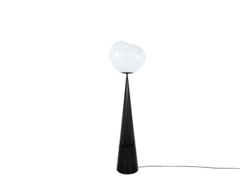 Tom Dixon - Melt Cone Fat Stehleuchte Opal/Black Tom Dixon