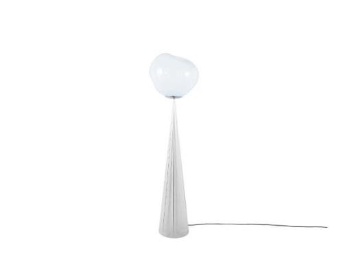 Tom Dixon - Melt Cone Fat Stehleuchte Opal/Silver