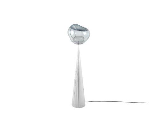 Tom Dixon - Melt Cone Fat Stehleuchte Silver/ Silver Tom Dixon