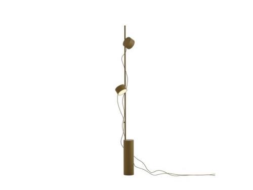 Muuto - Post Stehleuchte Brown Green