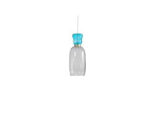 Lucande - Fay LED Pendelleuchte Grey/Blue