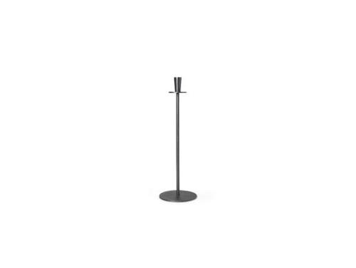 Ferm Living - Hoy Casted Candle Holder Black