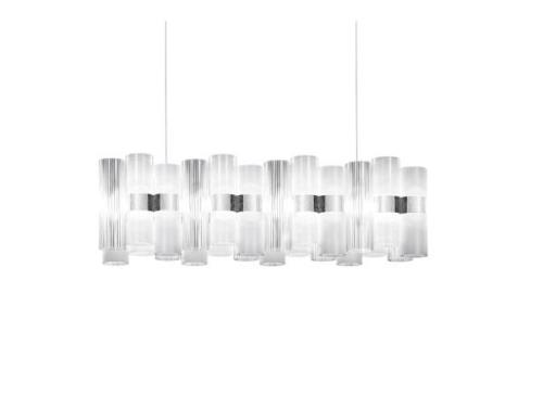 Slamp - La Lollo Linear 100 Pendelleuchte White