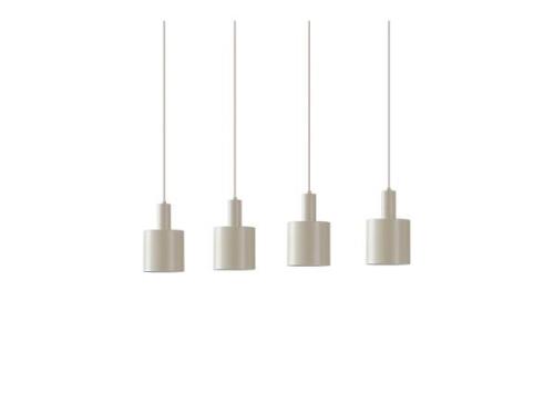 Lindby - Ovelia 4 Pendelleuchte Beige