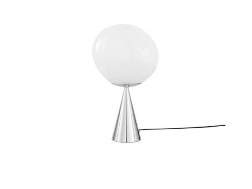 Tom Dixon - Melt Cone Fat Tischleuchte Opal/Silver