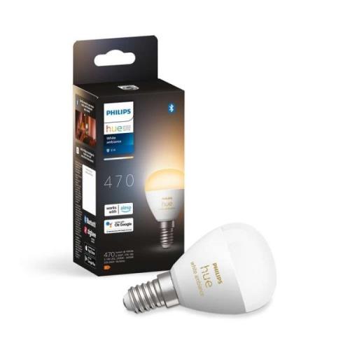 Philips Hue - Hue White&Amb. 5,1W Luster Tropfen E14 Hue