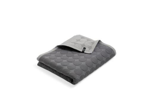 Hay - Mega Dot (Organic) Bedspread 235x245 Dark Grey