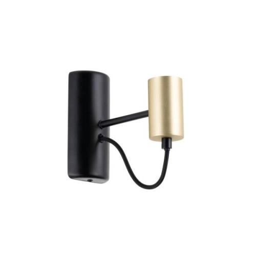 Lindby - Prospa Wandleuchte Black/Brass