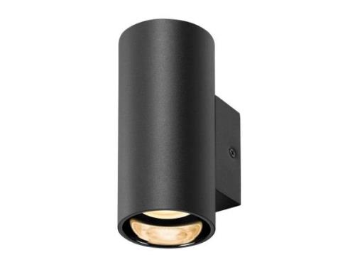 SLV - Asto Tube Wandleuchte Black