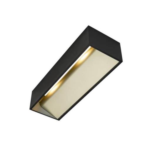 SLV - Logs In L Wandleuchte LED Dim. Black/Brass