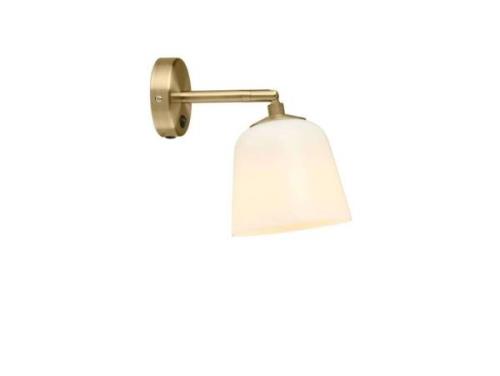 Halo Design - Room 49 Wandleuchte Antique Brass/Opal