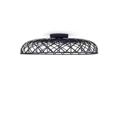 Flos - Skynest C Wand-/Deckenleuchte Anthracite