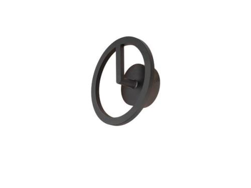 SLV - Q-Ring Wandleuchte 3000K IP65 Black