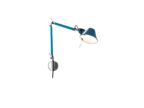 Artemide - Tolomeo Micro Parete Wandleuchte Blau