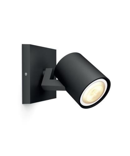 Philips Hue - Runner Hue Spot u/Dim Switch White Amb. Black