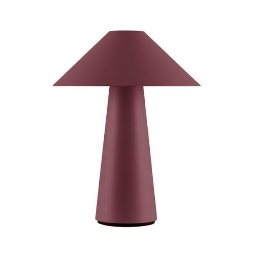 Globen Lighting - Cannes Portable Tischleuchte IP44 Burgundy