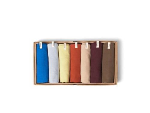 Ferm Living - Day Tea Towel Set of 7 Multi