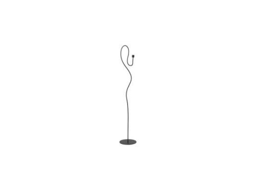 Ferm Living - Valse Floor Candle Holder Schwarz