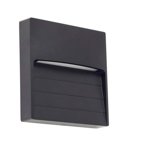 Lindby - Elissa LED Draußen Wandleuchte CCT Schwarz