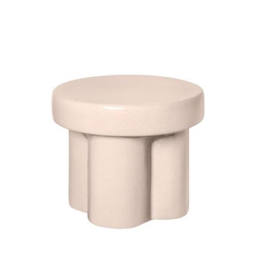 Blomus - Toru Ceramic Hocker Lily Weiß