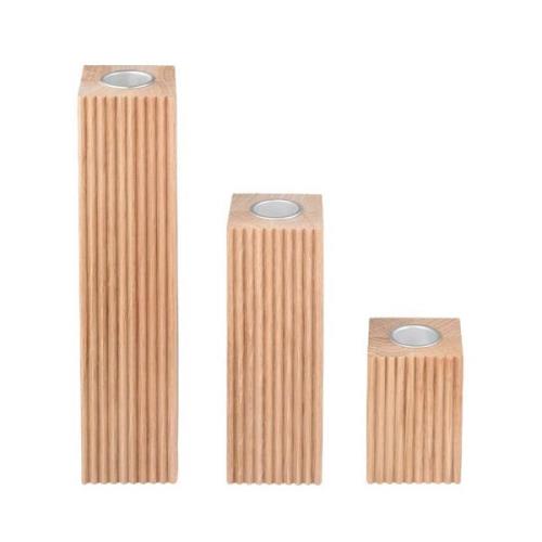 Blomus - Dreva Kerzenhalter 3 pcs. Eiche