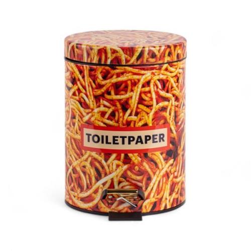 Seletti - Spaghetti Toiletpaper Home Dustbin Ø20,5xH27,5 Multicolor